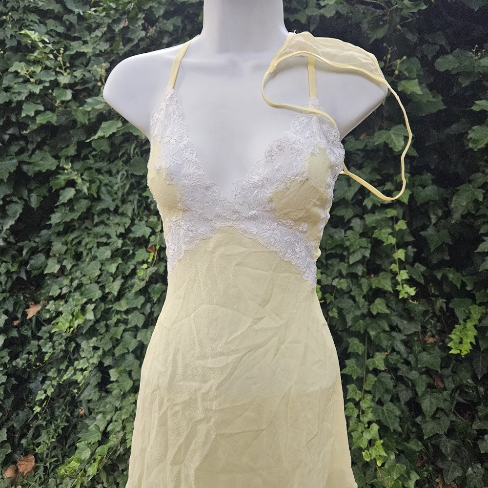 Victorias secret yellow teddy set